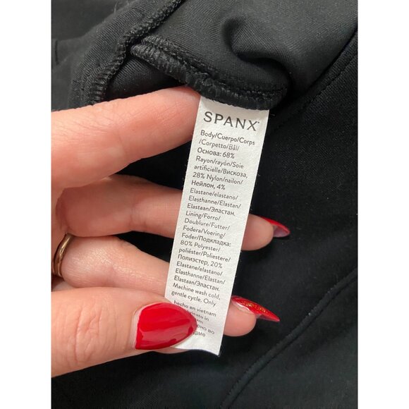 NWT SPANX SPANXsmooth PerfectFit Ponte Flare Black Pants-sz 3XL - Picture 8 of 9
